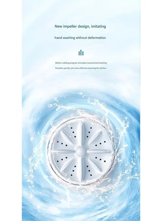 غسالة ملابس داخلية صغيرة جديدة، تركيب مجاني، ملابس داخلية لاسلكية صغيرة محمولة، غسيل جوارب، كوب غسيل خاص - Image 4